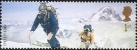 1st class Everest expedition stamp
