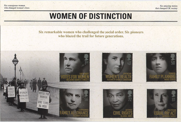 Women of Distinction presentation pack.