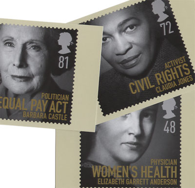 Women of Distinction stamp cards.