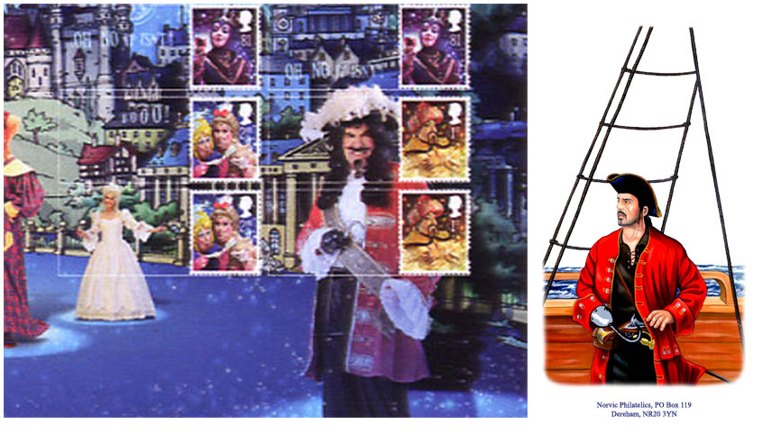 Norvic Philatelics 2008 Christmas First Day Cover for Smilers sheet - lower right.