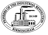 Postmark showing factory.