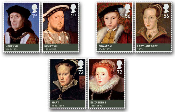 henry viii stamps