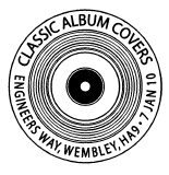 Wembley postmark illustrated with record.