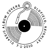 postmark illustrated with a disc on a turntable.