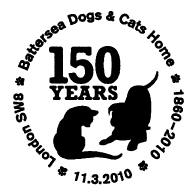 Postmark showing dog and cat.