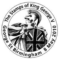 postmark showing Britannia.