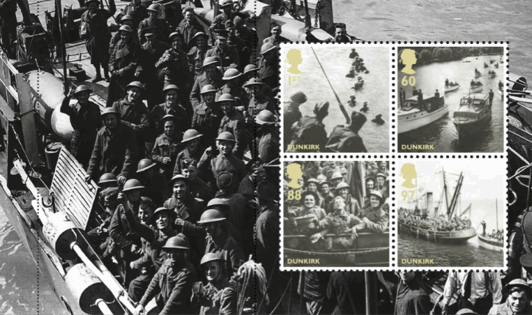Britain Alone prestige stamp book pane 4.
