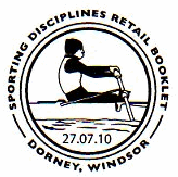 postmark showing rower.
