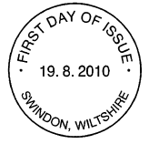 Official Swindon first day of issue non-pictorial postmark for great railway locomotives stamp issue.
