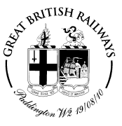 postmark showing the Arms of the Great Western Railway.