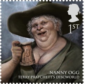 Nanny Ogg the Witch, Discworld Stamp