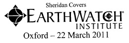 postmark illustrated with Earthwatch logo.