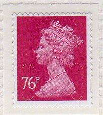76p Machin definitive issued 29-3-11