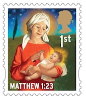 2011 Christmas Stamp 1st.