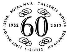 Tallents House Postmark with text as below.