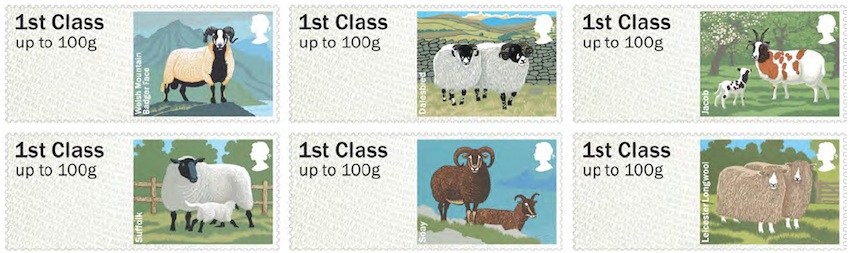 Pictorial Faststamps - sheep.