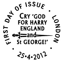 London FDI postmark 25-4-12.