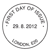 Official non-pictorial London first day postmark.