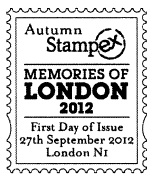 Memories of  London 2012 Stampex postmark.
