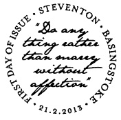 Jane Austen Steventon FD postmark.
