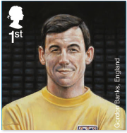 Gordob Banks - football heroes - stamp.