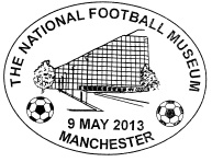 Postmark showing football stadium.