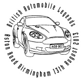 Postmark showing Aston Martin - I think!