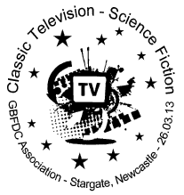 Classic Television Science Fiction postmark.