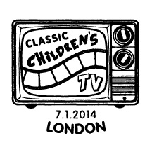 Postmark showing television.
