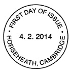 Horseheath non-pictorial FD postmark.