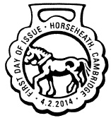Working Horses Horseheath FD postmark.