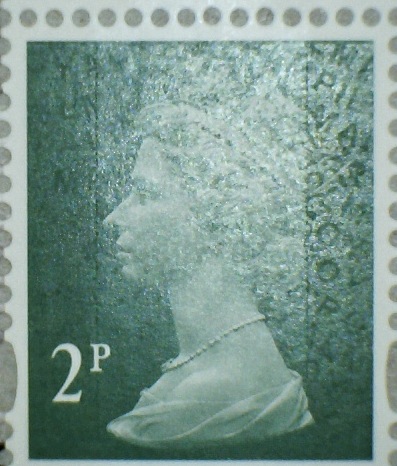 2p MPIL M13L Machin stamp from PSB.