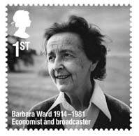 Barbara Ward stamp.