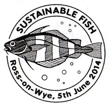Postmark showing a fish.