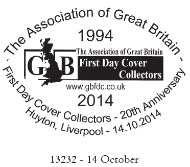 Postmark Assoc of GB FDC Collectors.