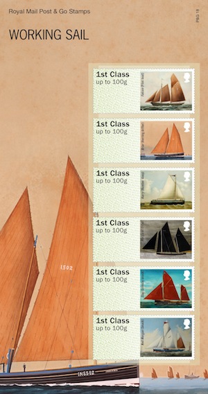 Working Sail Post and  Go presentation pack.