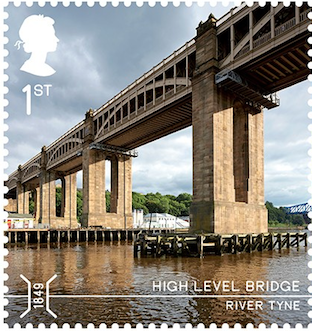 River Tyne High Level bridge Newcastle.