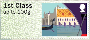 Sea Travel Post and Go Faststamp Venice.