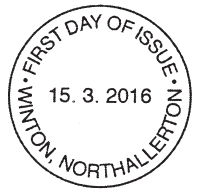 Non-pictorial first day postmark for British Humanitarians stamps.