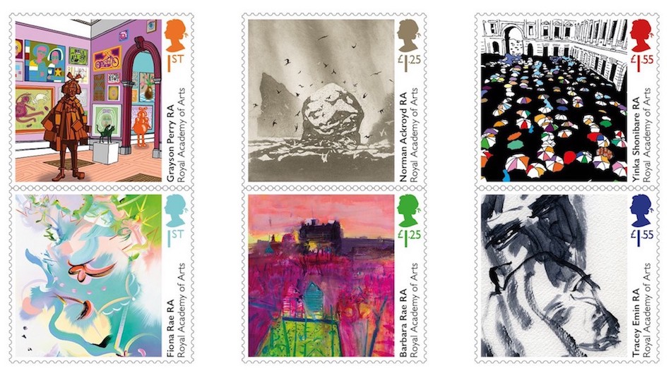 The Royal Academy of Arts - New Stamps - 5 June 2018 - Norvic