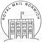 Postmark showing Norwich Castle.