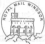 Windsor Castle permanent postmark.